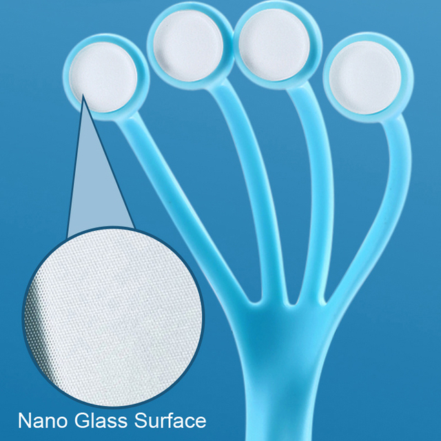 ナノガラスバスブラシボディ角質除去シャワーブラシ